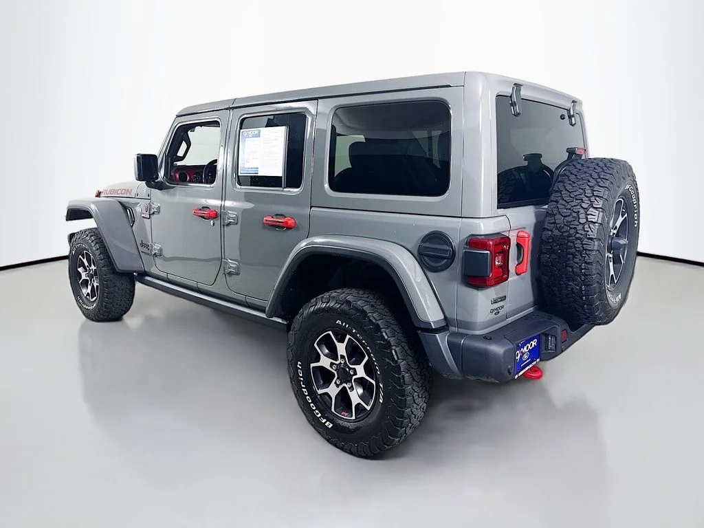 Used 2022 Sting Gray Clearcoat Jeep Unlimited Rubicon image 11