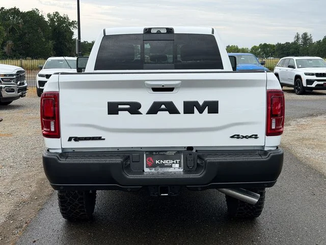 New 2026 Bright White Clear-Coat Exterior Paint RAM Rebel image 11