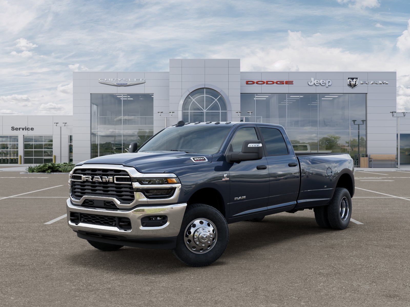 New 2026 Blue Metallic RAM Big Horn image 33