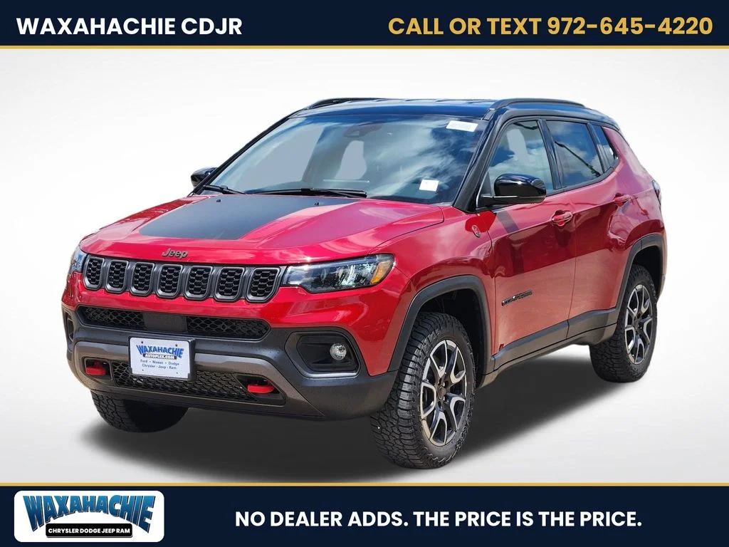 New 2026 Red Hot Pearl-Coat Exterior Paint Jeep Trailhawk image 2