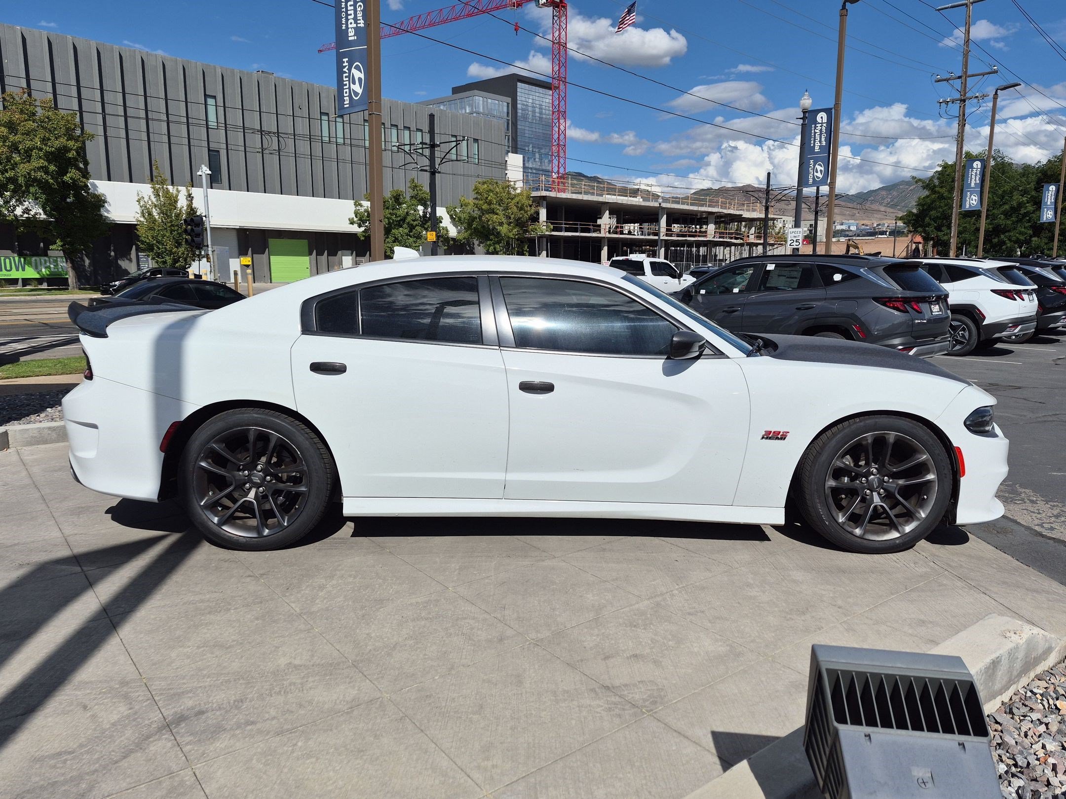 Used 2020 White Knuckle Clearcoat Dodge Scat Pack image 2