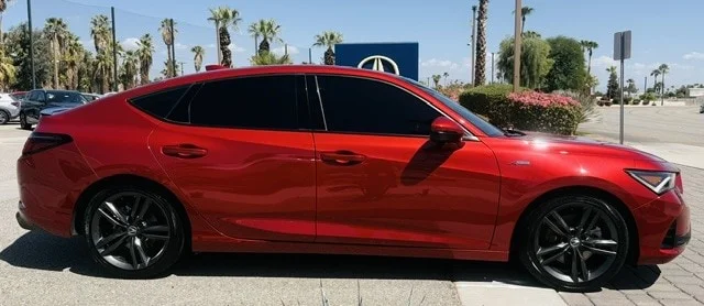 Used 2025 Performance Red Pearl Acura A-Spec Tech Package image 5
