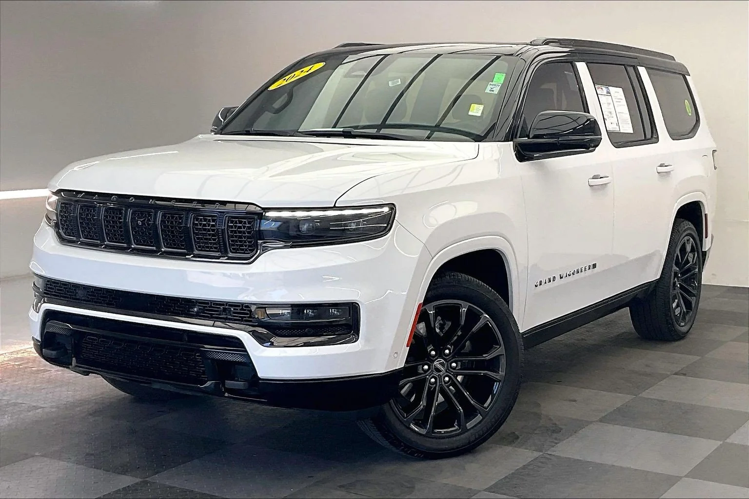 Used 2024 Bright White Clearcoat Jeep Series III image 11