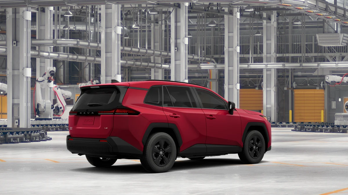 New 2026 Ruby Flare Pearl Toyota LE image 10