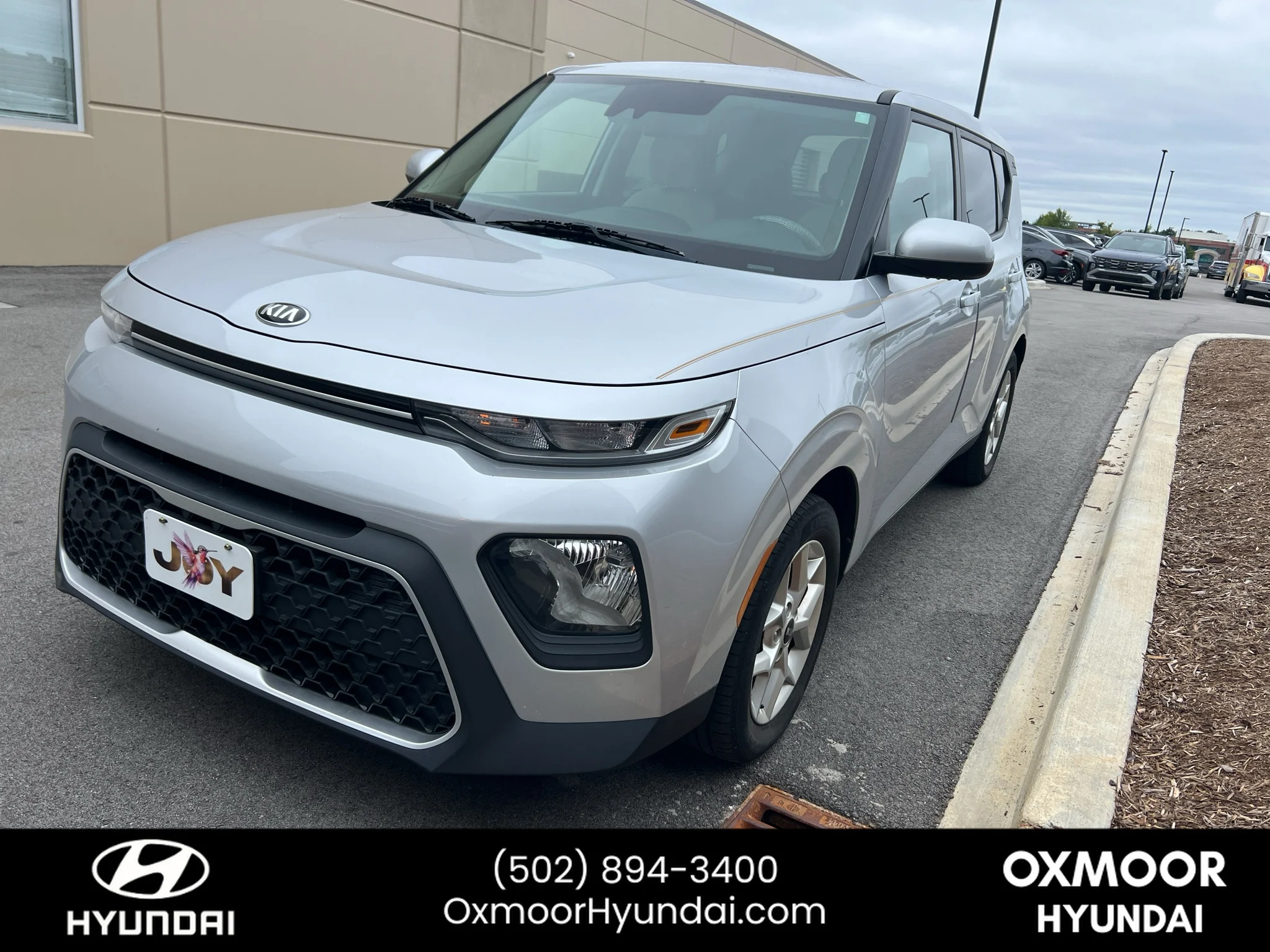 Used 2020 Sparkling Silver Kia S image 2