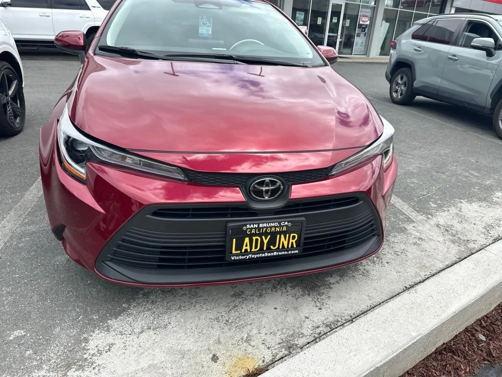 Used 2024 Red Toyota LE image 5
