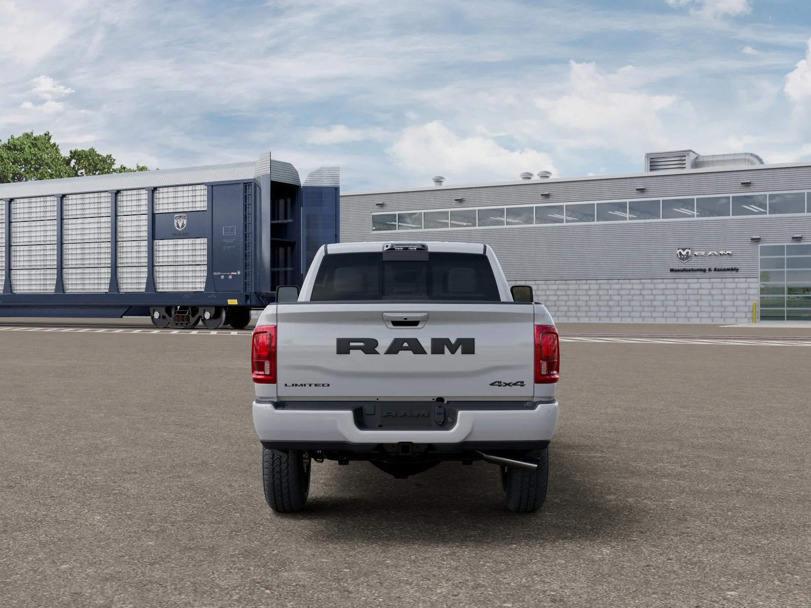 New 2026 Bright White Clearcoat RAM Limited image 8