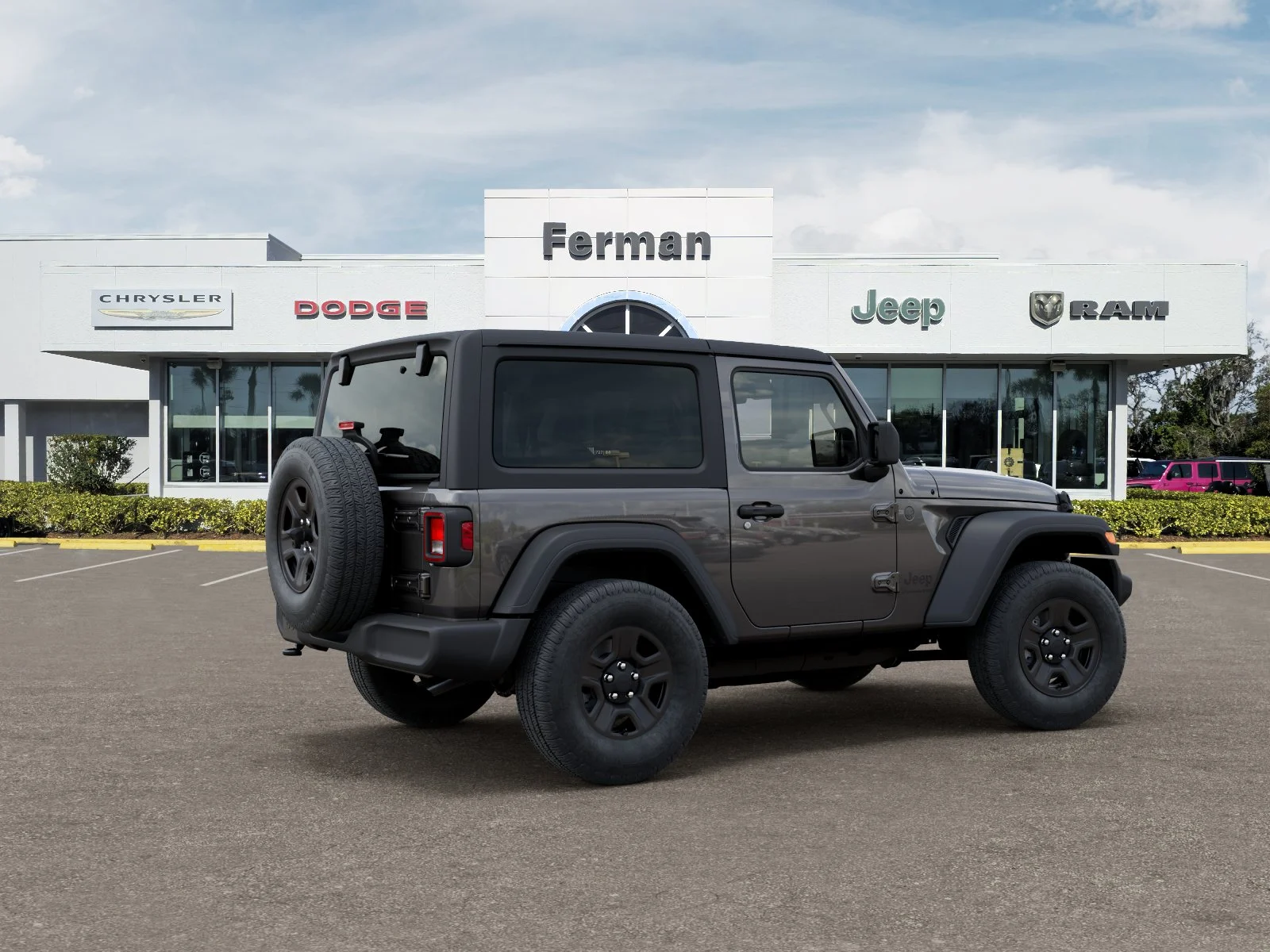 New 2026 Granite Crystal Metallic Clear-Coat Exterior Paint Jeep Sport image 33