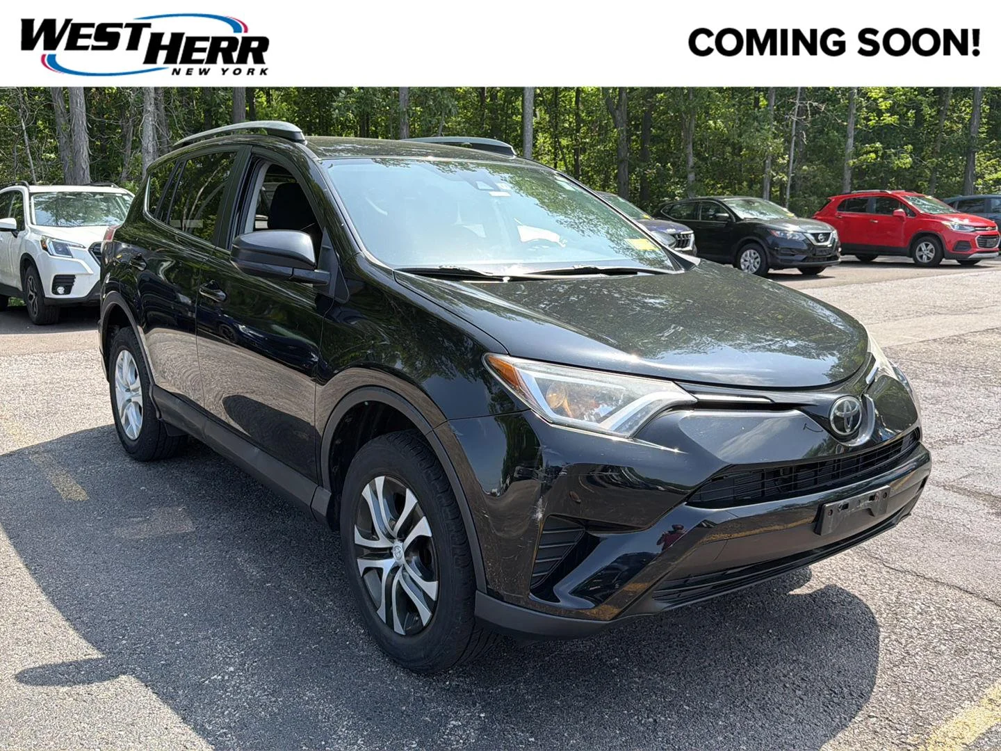 Used 2018 Black Toyota LE image 1