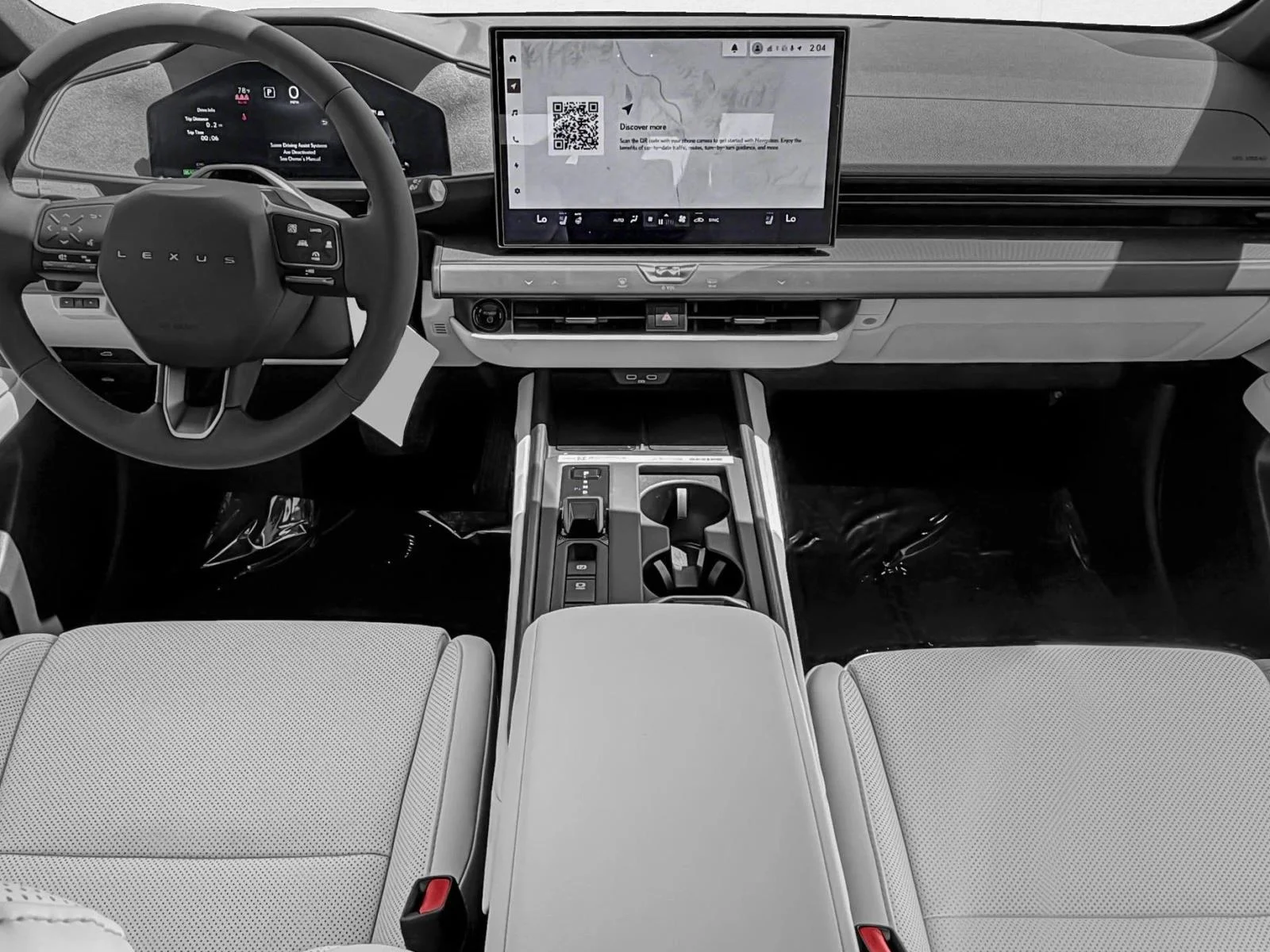 New 2026 Cloudburst Gray Lexus ES 500e PREMIUM AWD image 3