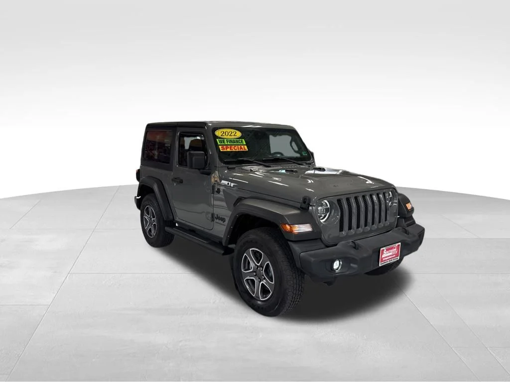 Used 2022 Gray Jeep Sport S image 8