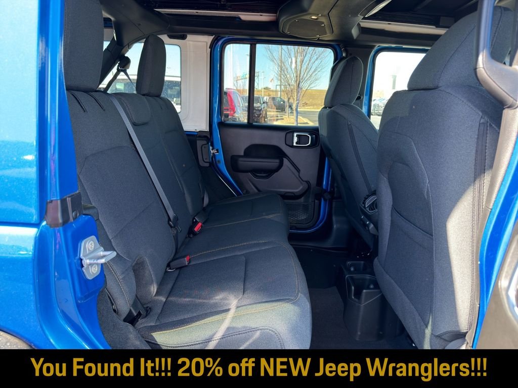 New 2026 Hydro Blue Pearl-Coat Exterior Paint Jeep Sport S image 29