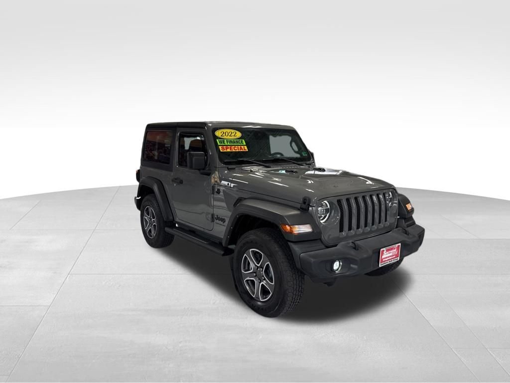 Used 2022 Gray Jeep Sport S image 8