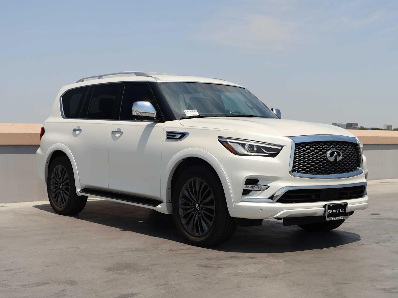 Certified Used 2023 Moonstone White INFINITI SENSORY image 4