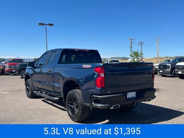 Used 2020 NORTHSKY BLUE METALLIC Chevrolet Custom Trail Boss image 3