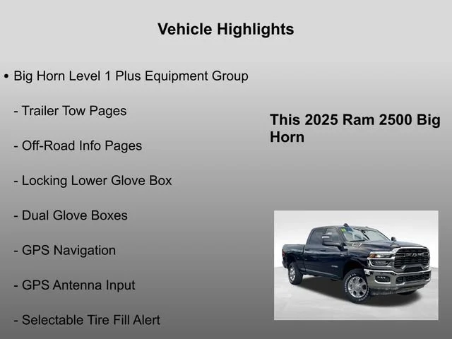 2025 RAM 2500 Big Horn - Photo 20