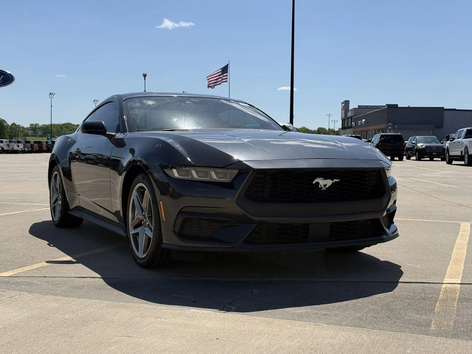 Used 2024 Ford Mustang EcoBoost with VIN 1FA6P8THXR5126846 for sale in Kansas City