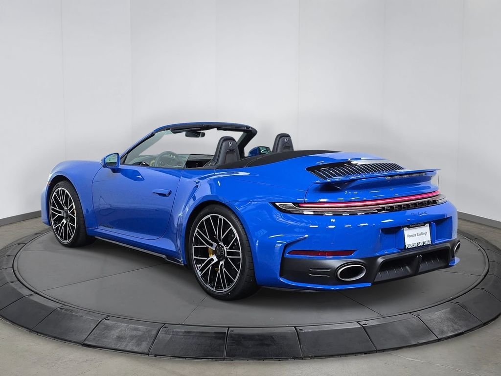 New 2026 Blue Porsche Turbo S image 3