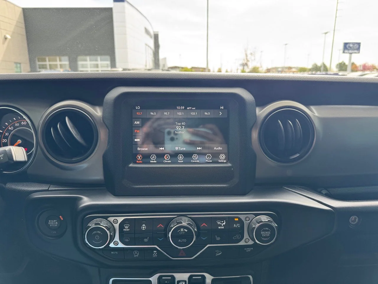 Used 2019 Ocean Blue Metallic Clearcoat Jeep Sport S image 16