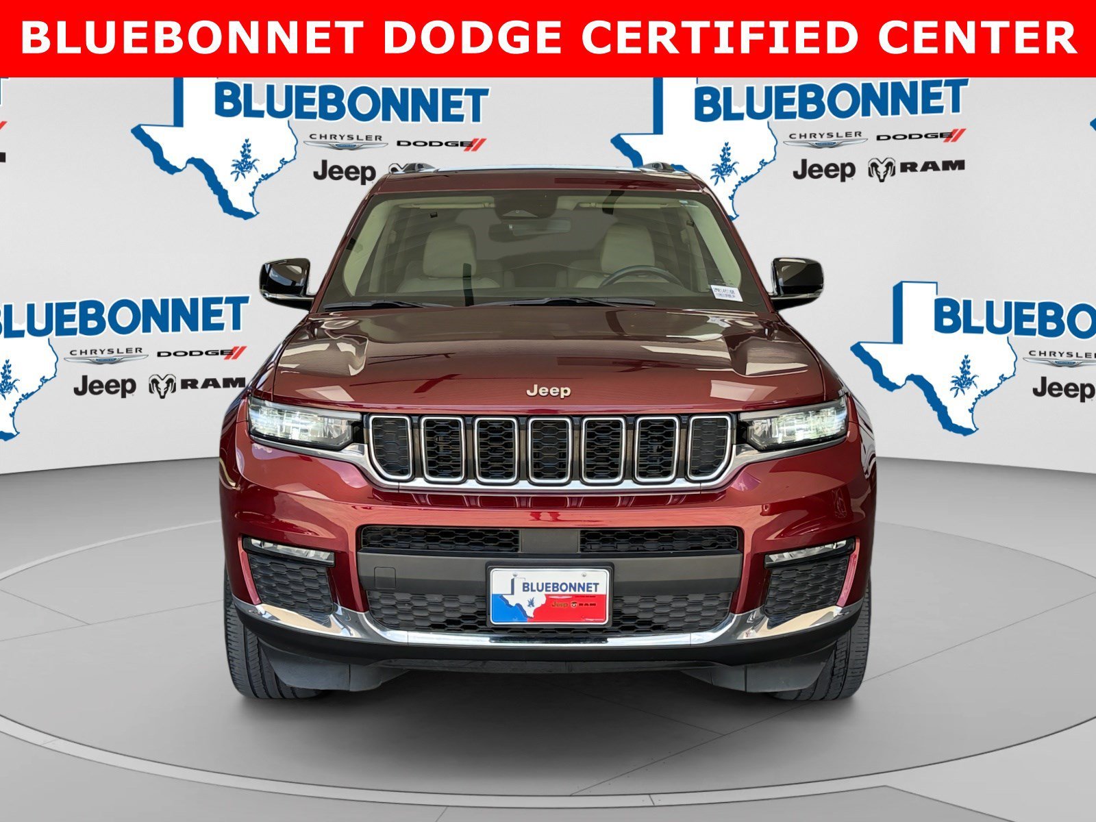 Certified Used 2021 Velvet Red Pearlcoat Jeep Limited image 2