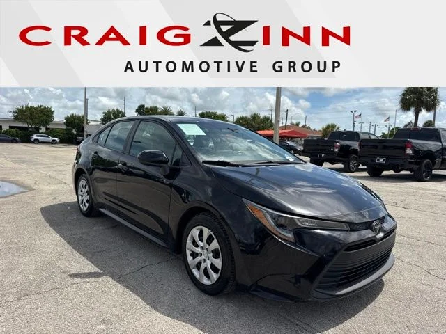 Used 2024 Black Toyota LE image 1