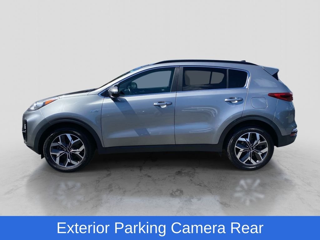 Used 2022 Blue Kia LX image 2