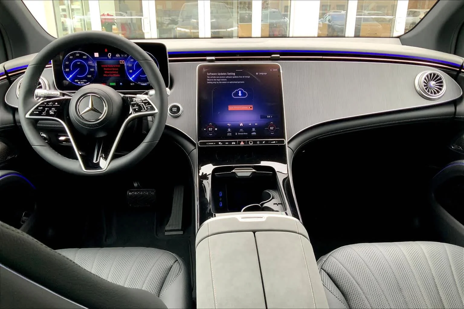 Used 2023 Obsidian Black Metallic Mercedes-Benz EQS 450 image 5