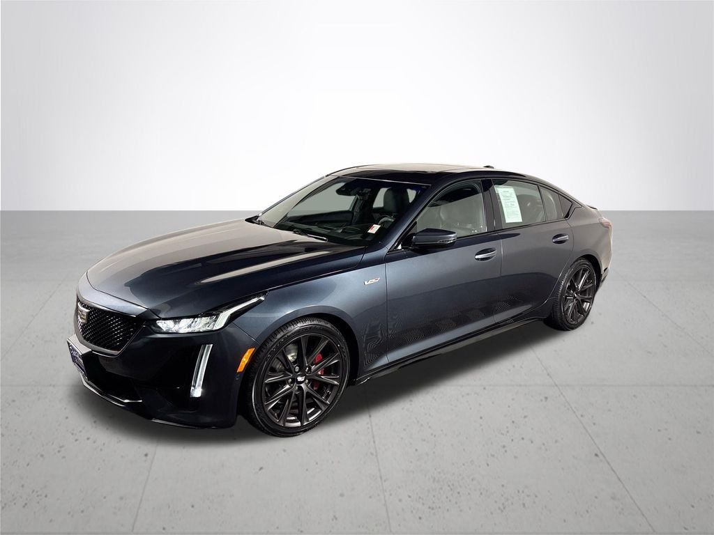 Used 2021 Gray Cadillac V-Series image 2