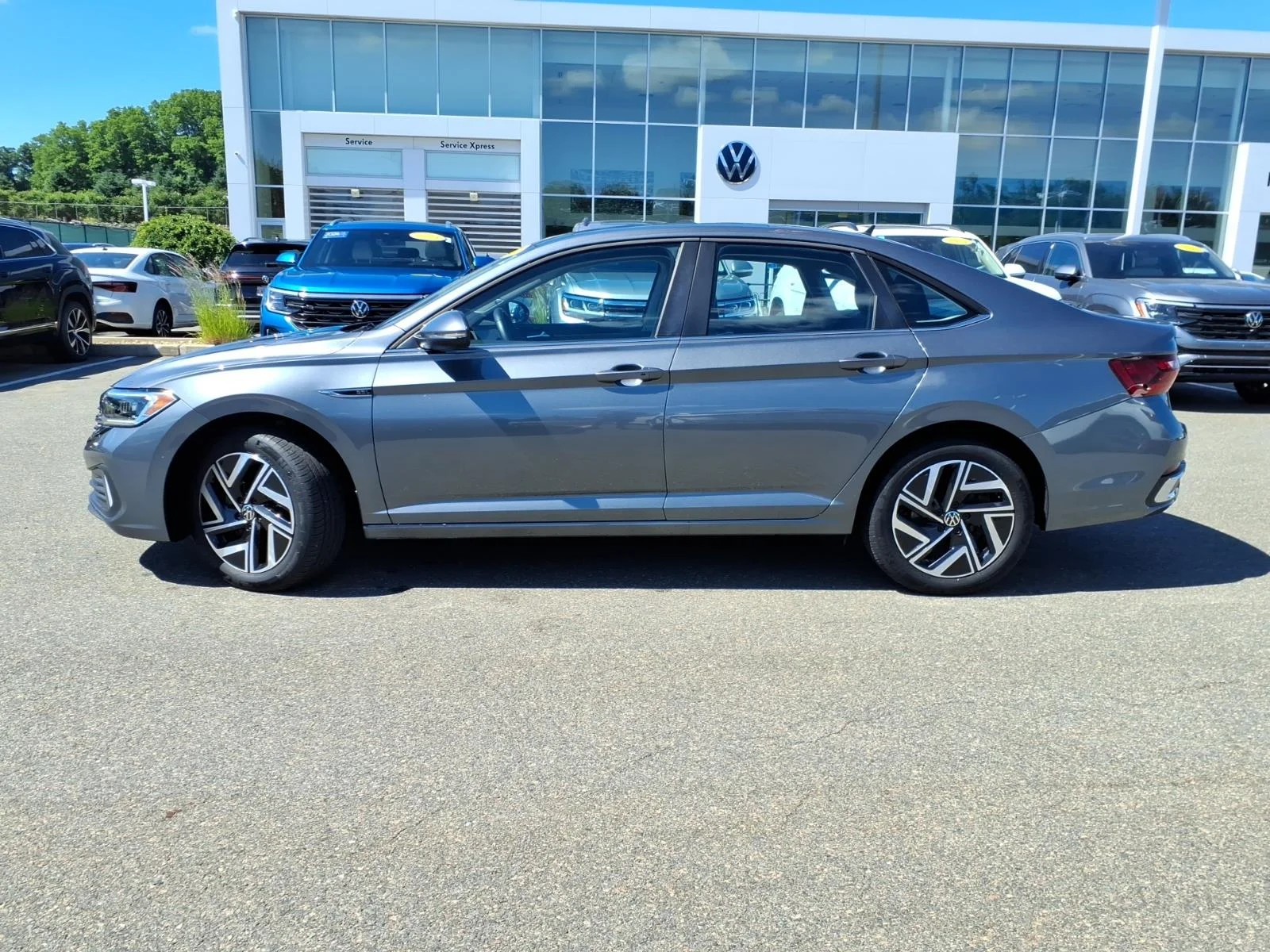 Certified Used 2023 Platinum Gray Metallic Volkswagen SEL image 8