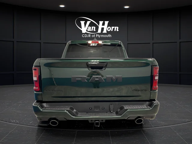 New 2026 Serrano-Green Metallic Exterior Paint RAM Laramie image 6