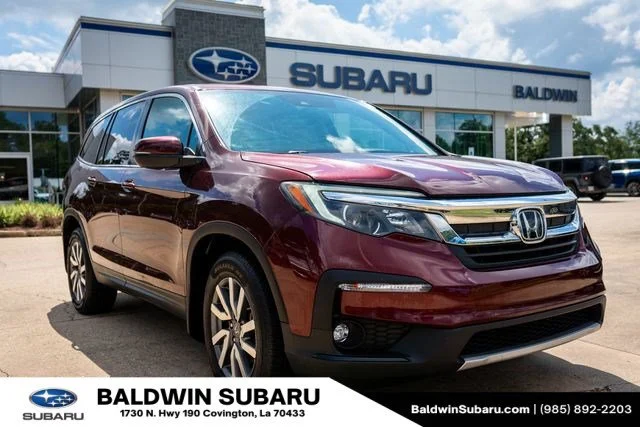 Used 2019 Deep Scarlet Pearl Honda EX-L image 1