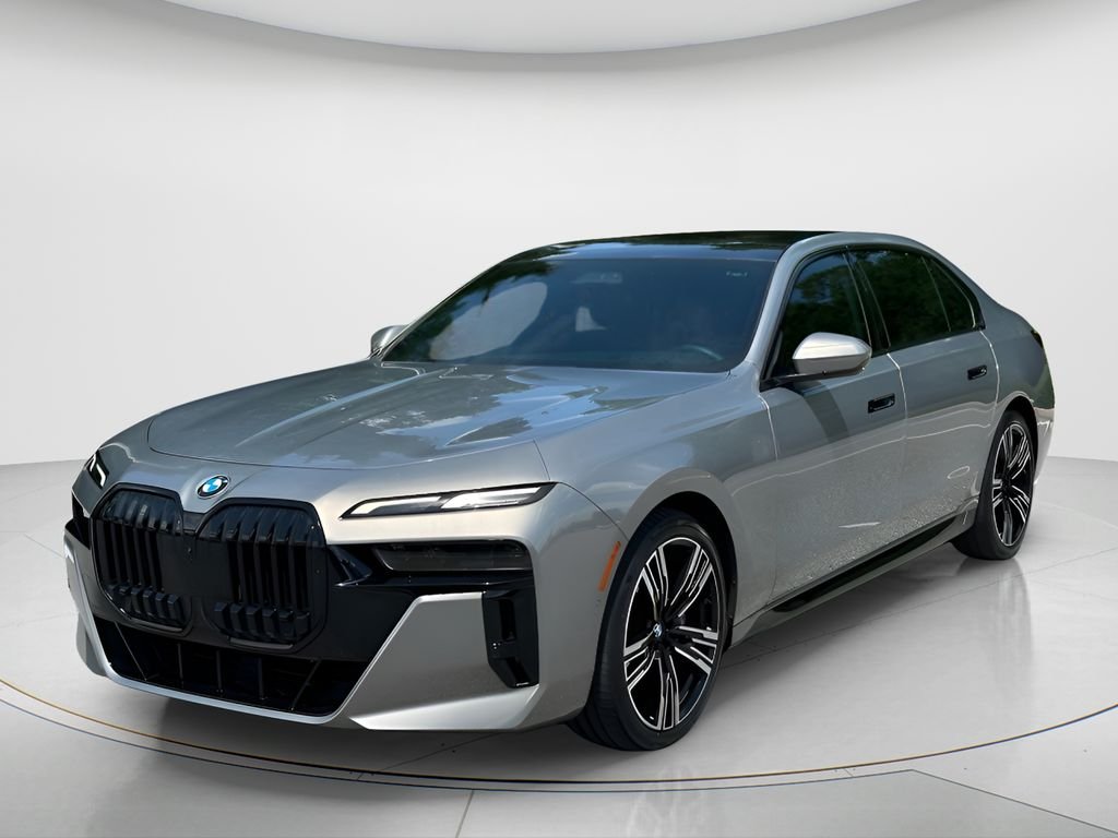 Certified Used 2023 Oxide Grey Met BMW 740i image 1