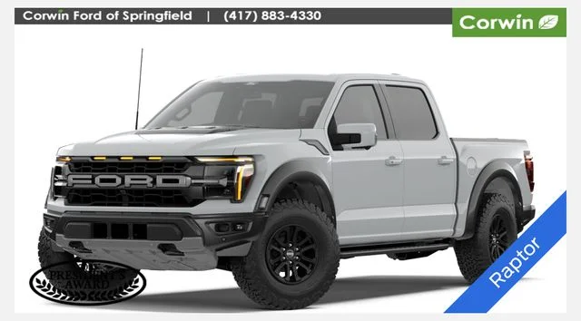 New 2026 White Ford Raptor image 1