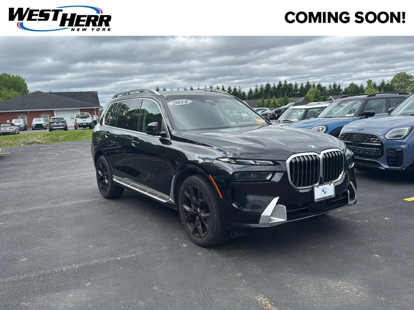 Used 2024 Black Sapphire Metallic BMW xDrive40i image 1