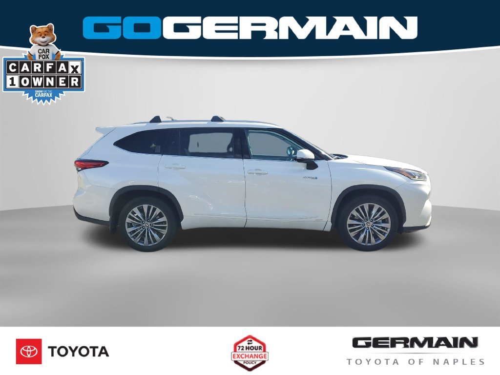 Certified Used 2021 White Toyota Platinum image 8