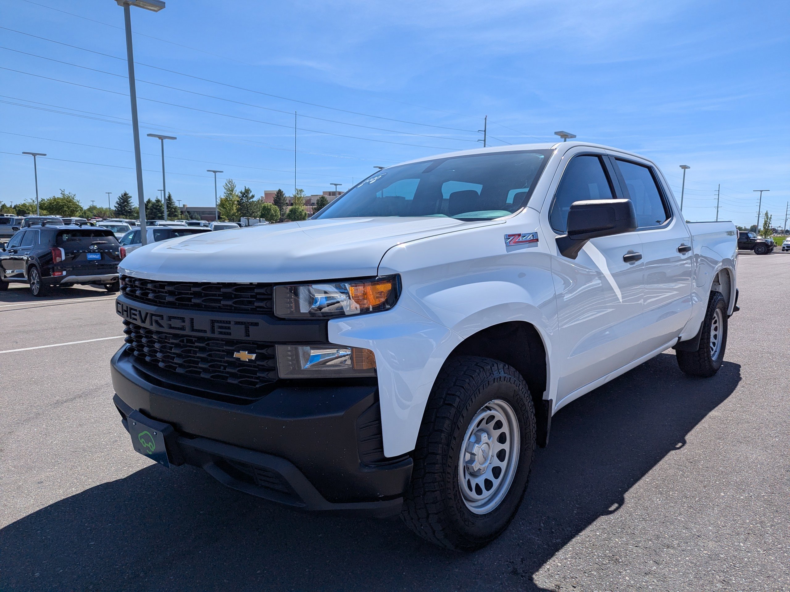 Certified Used 2020 SUMMIT WHITE Chevrolet Work Truck image 7