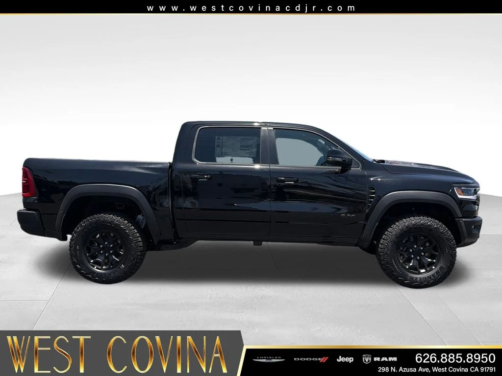 New 2026 Diamond Black Crystal Pearl-Coat Exterior Paint RAM RHO image 6