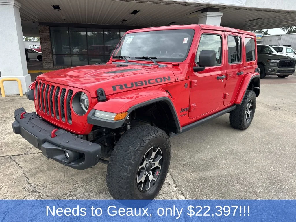 Used 2018 Red Jeep Unlimited Rubicon image 11