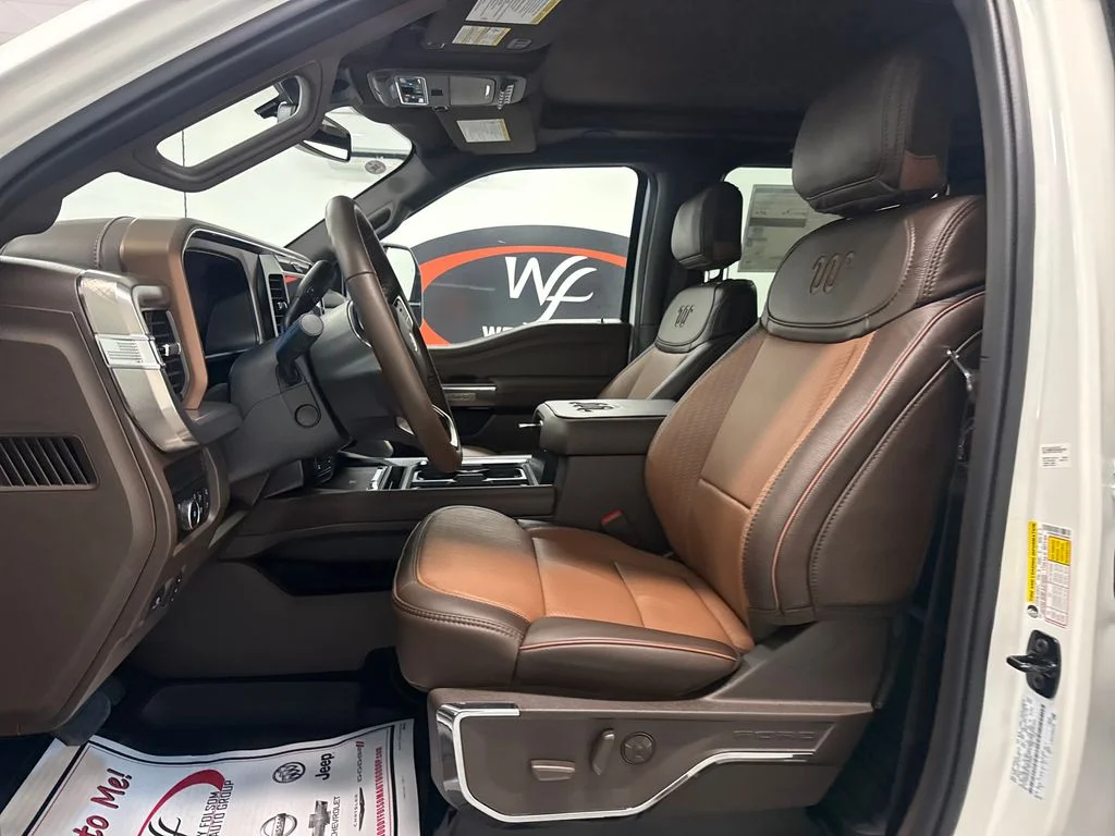 New 2026 Star White Metallic Tri-Coat Ford F-350® King Ranch® image 11