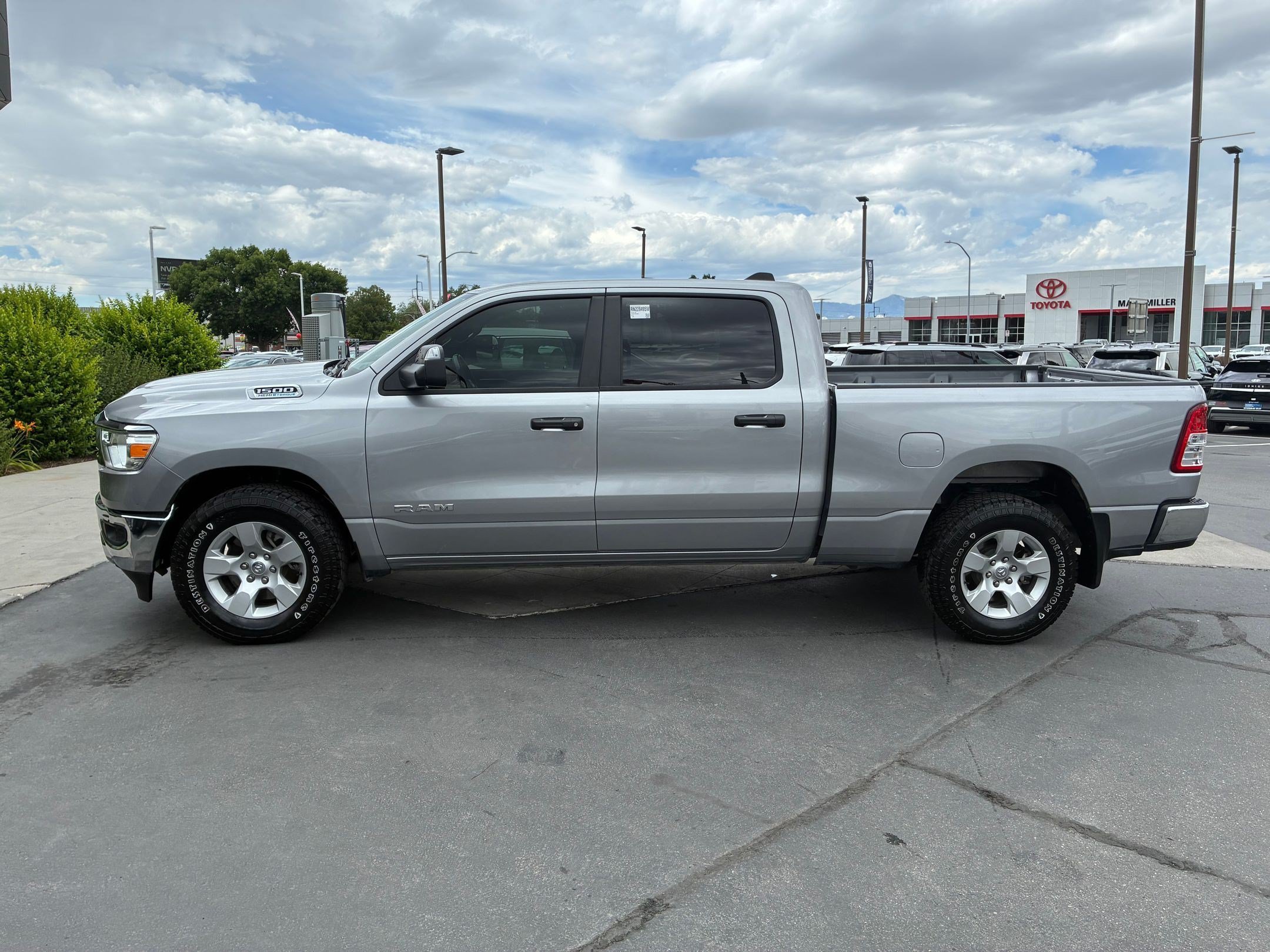 Used 2024 Billet Silver Metallic Clearcoat Ram Big Horn image 7