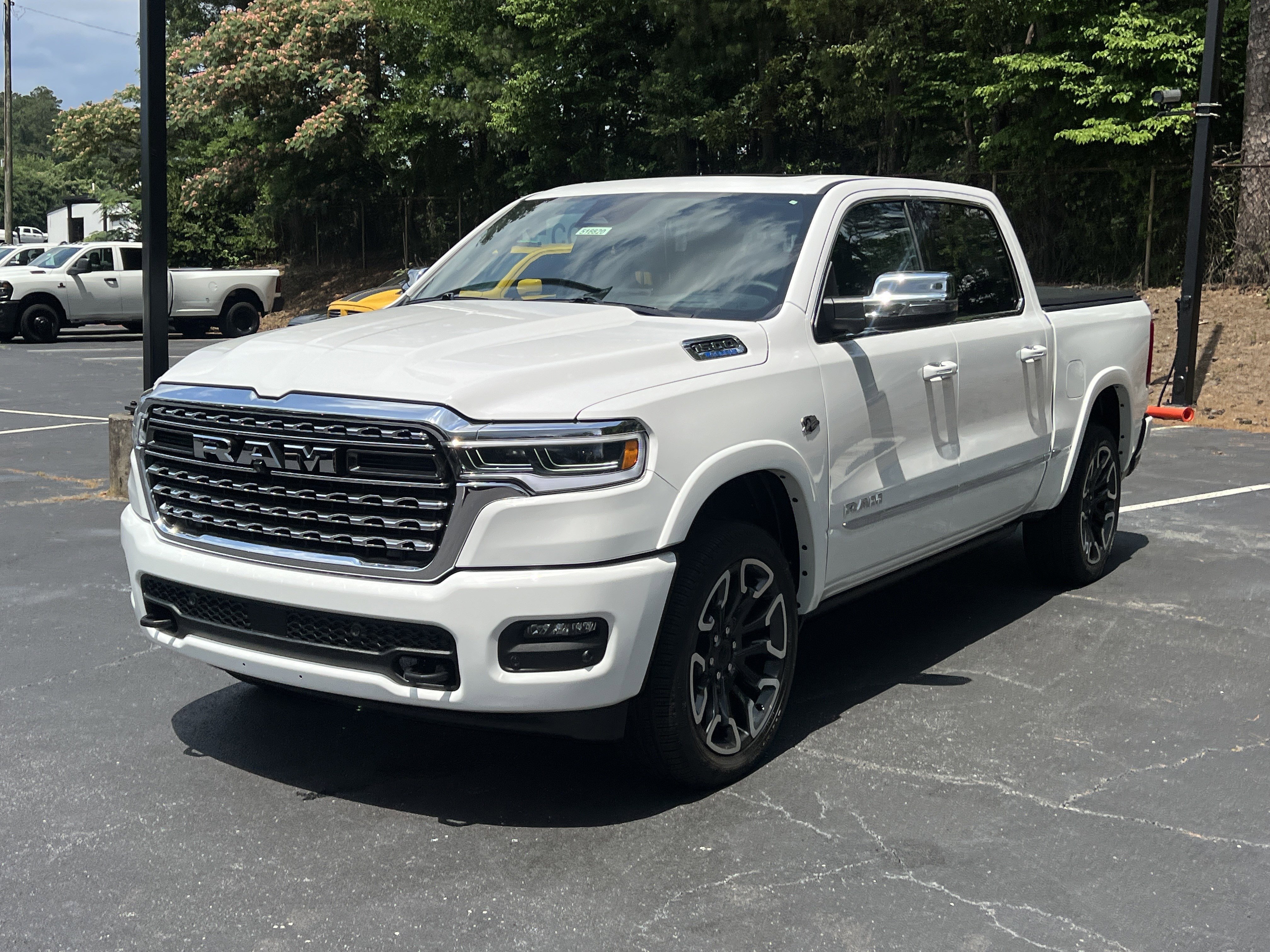 New 2026 Bright White Clear-Coat Exterior Paint RAM Limited image 3