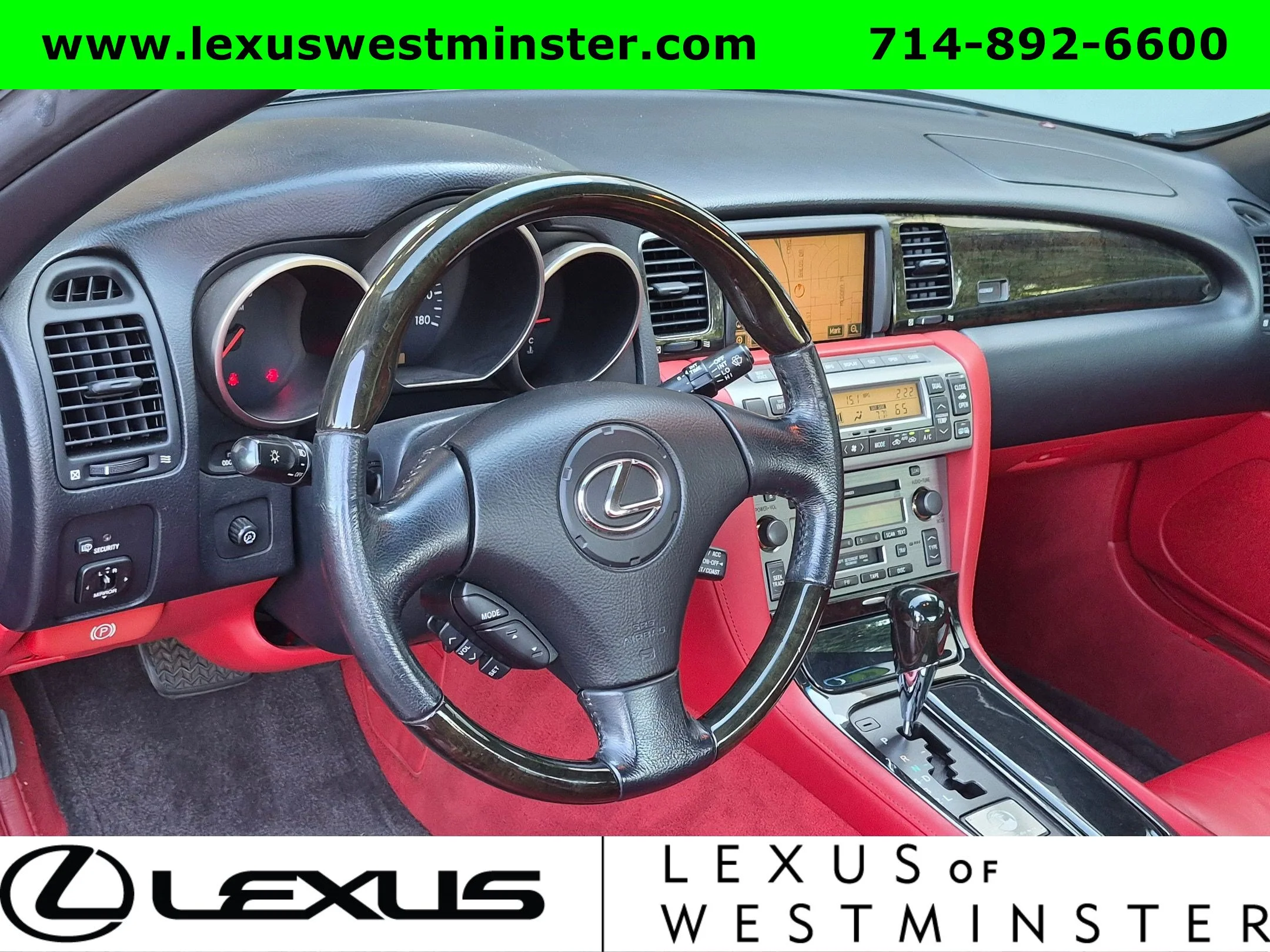 Used 2005 Black Diamond Metallic Lexus 2dr Convertible image 17