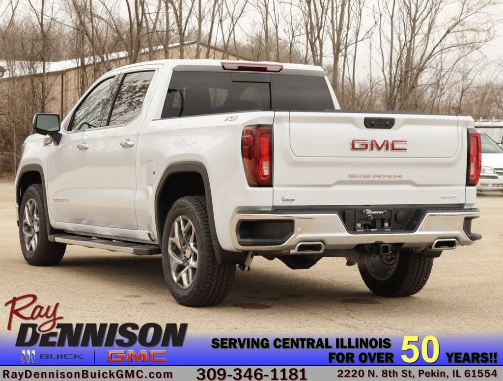 New 2026 Glacier White Tricoat GMC SLT image 5