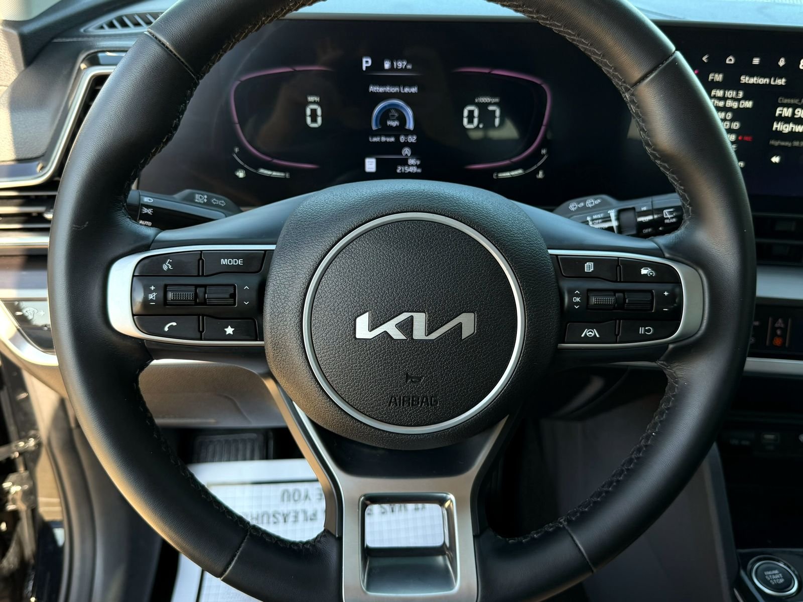 Used 2024 Ebony Black Kia EX image 21