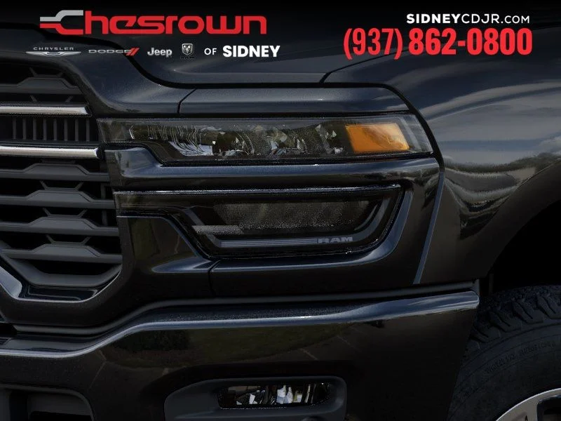 New 2026 Diamond Black Crystal Pearl-Coat Exterior Paint RAM Big Horn image 10
