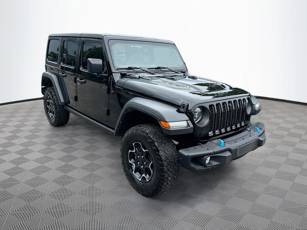 Used 2023 Black Jeep Rubicon 20th Anniversary Edition 4xe image 4