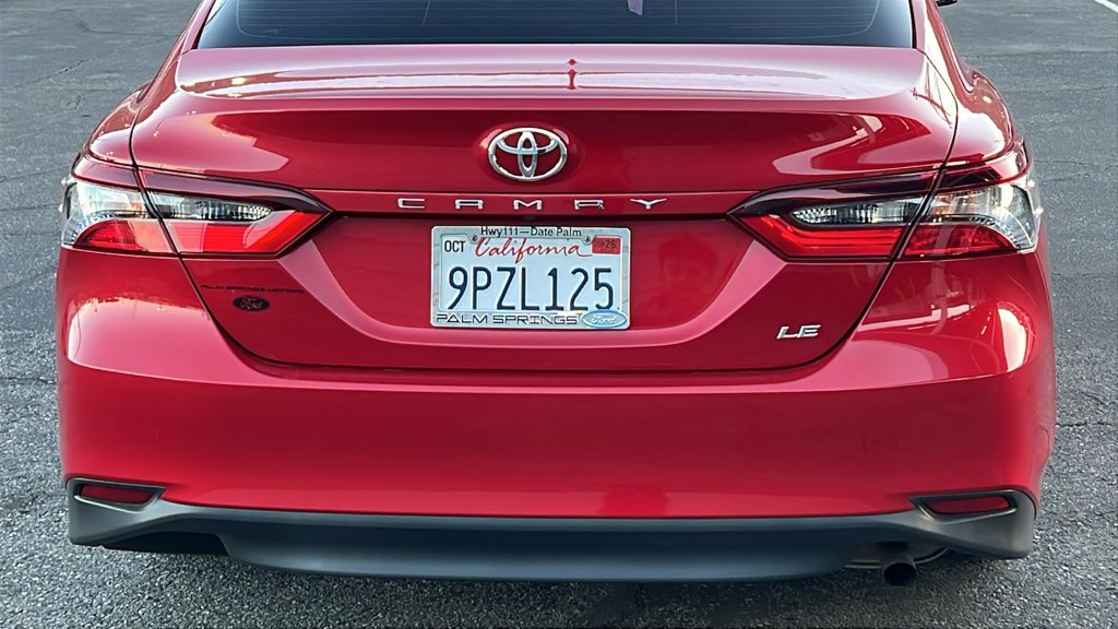 Used 2023 Red Toyota LE image 6