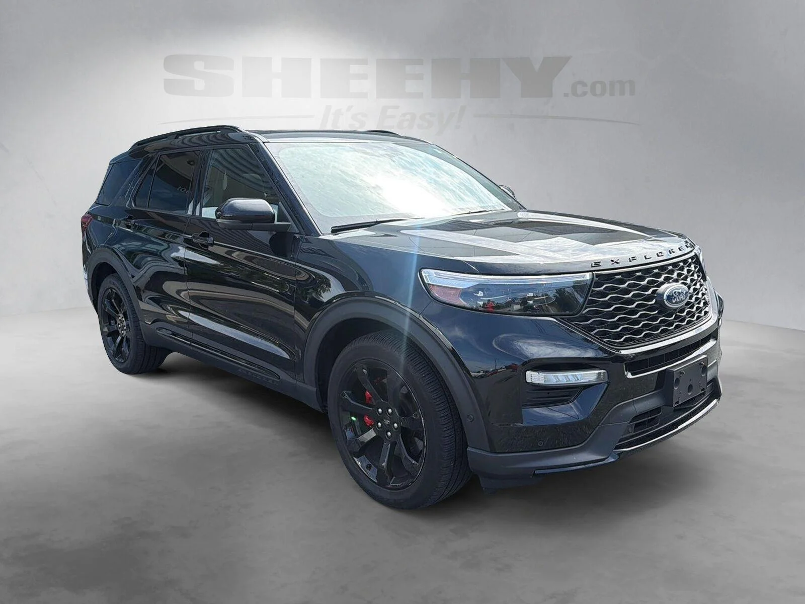 Used 2020 Agate Black Metallic Ford ST image 2
