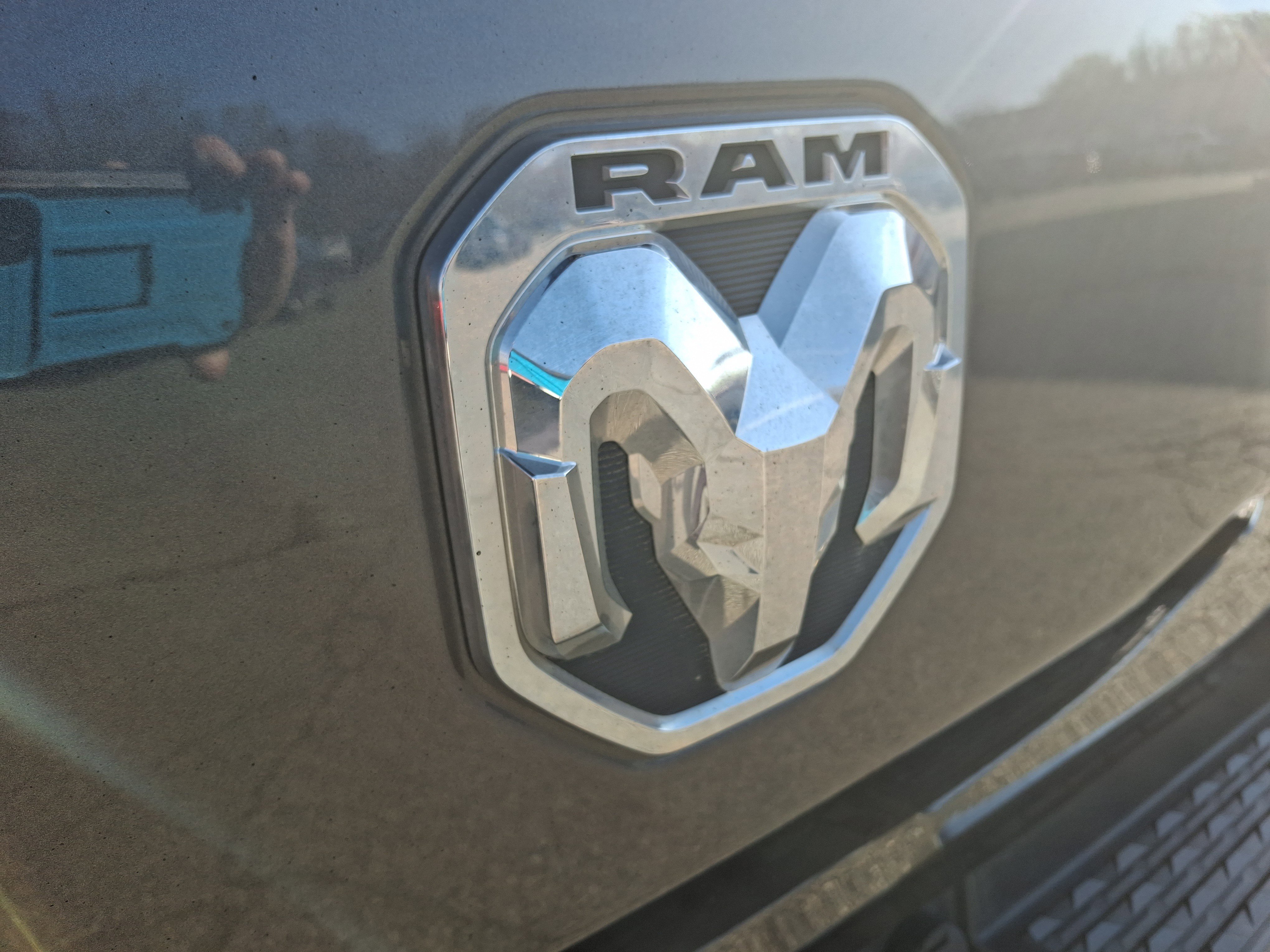 Used 2022 Granite Crystal Metallic Clearcoat Ram Big Horn image 5