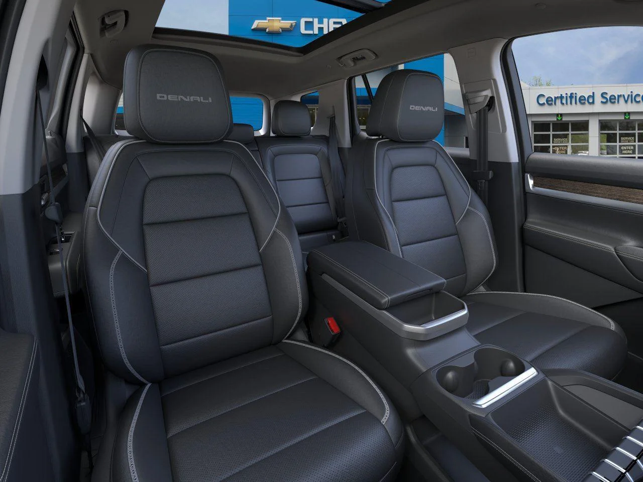 New 2027 Glacier White Tricoat GMC AWD Denali image 16